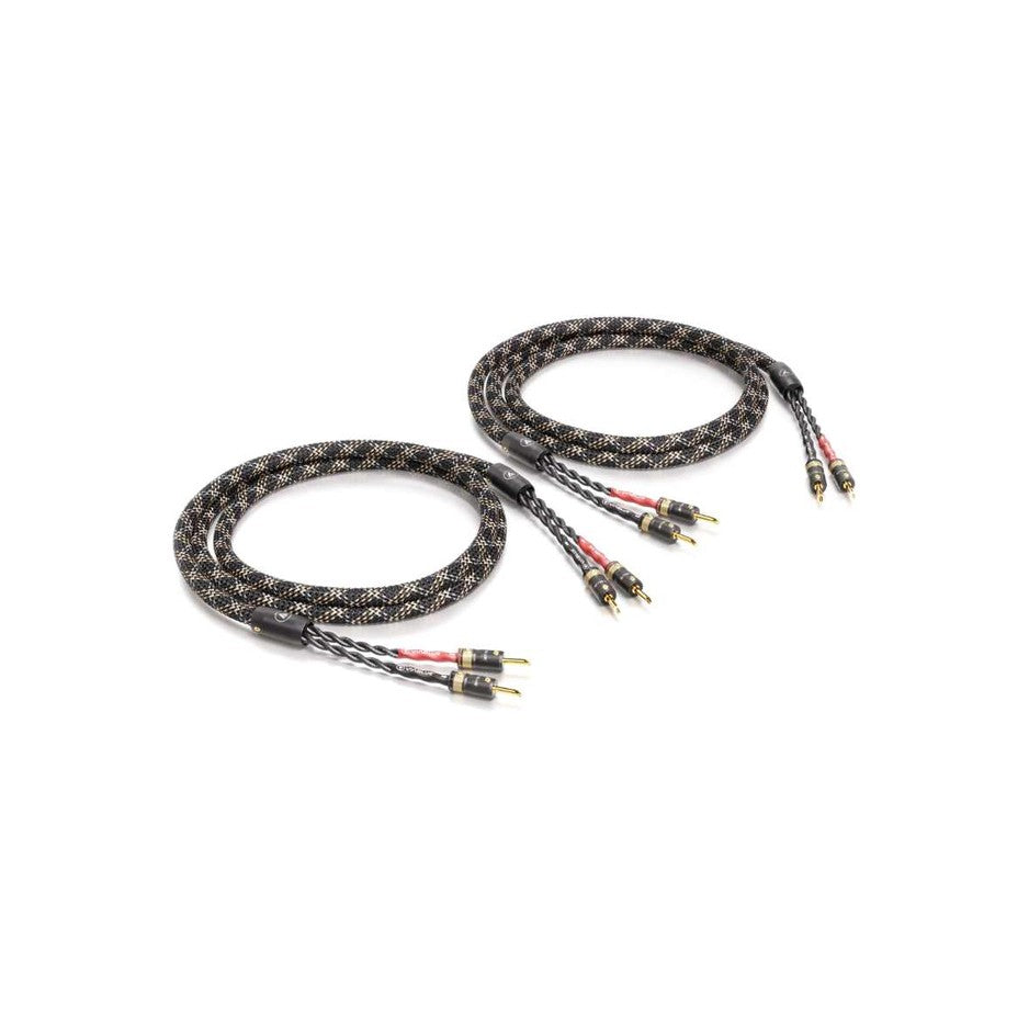 ViaBlue SC-4 speaker cables with banana connectors, full range pair