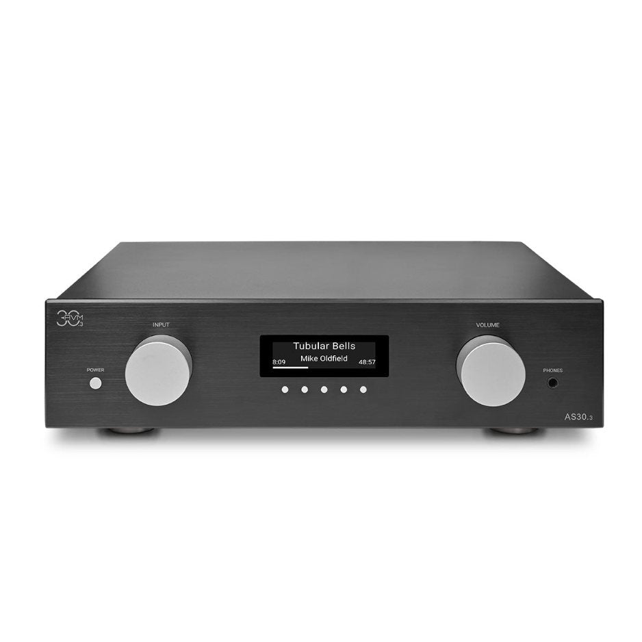 AVM AS 30.3 Integrated Amplifier black front top 