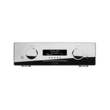 AVM Ovation CS 8.3 S All-in-one CD Receiver Front view in chrome color