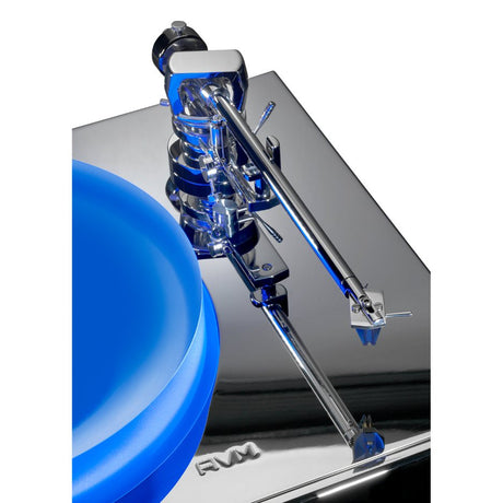 AVM Rotation R 5.3 MK II Turntable Cellini Chrome closeup