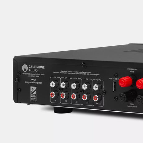 Cambridge Audio AXA25 Integrated Stereo Amplifier rear