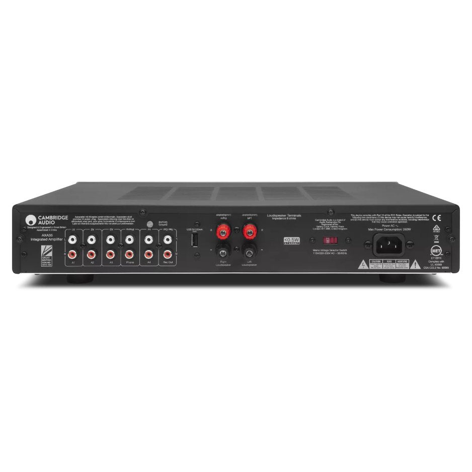 Cambridge Audio AXA35 Integrated Stereo Amplifier with (Built-in) Phon