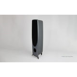 Rega Aya Floorstanding Speakers with grill single angled view