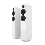 Acoustic Energy AE309 Floorstanding Speakers - White without grills