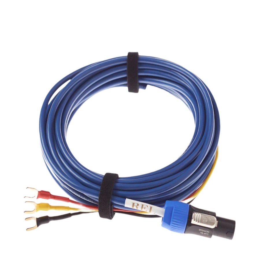 REL Bassline Blue Subwoofer Cable
