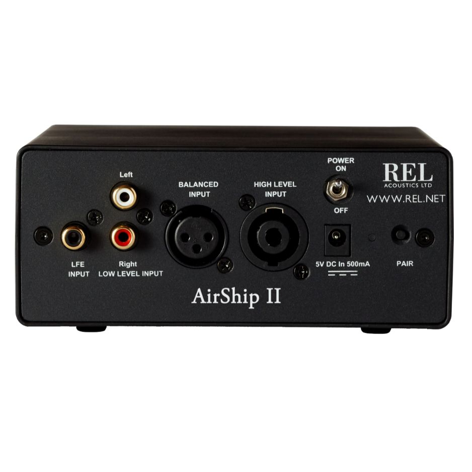REL Airship II Wireless back