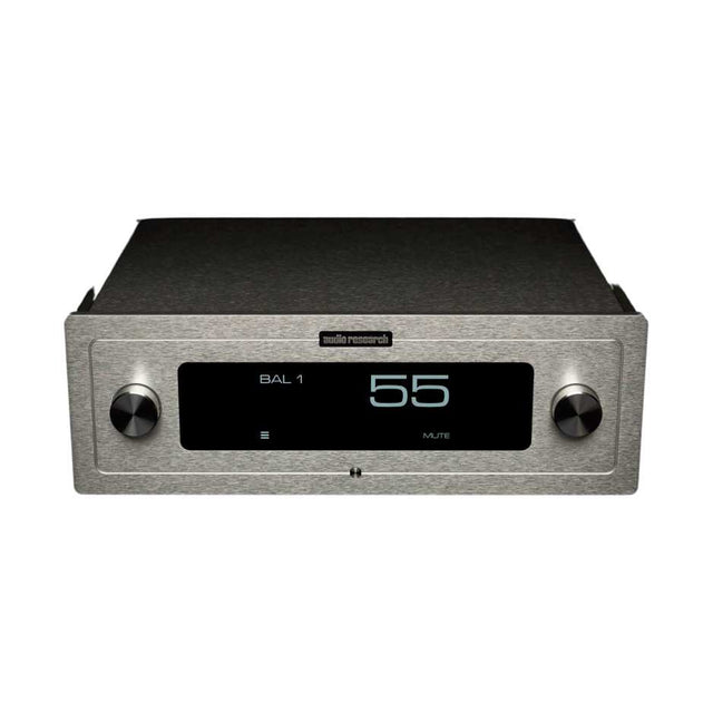 Audio Research LS-2 Preamplifier front view with white bg
