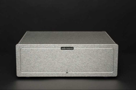 Audio Research S-100 Power Amplifier Front View black bg