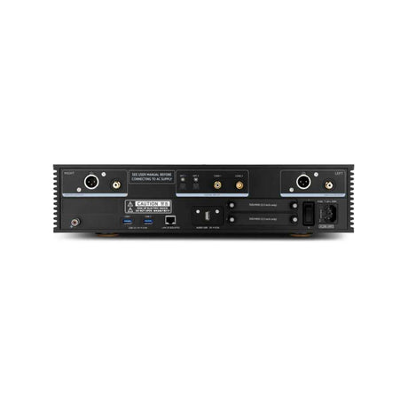 Aurender A20 Music Steamer Server DAC Black rear view