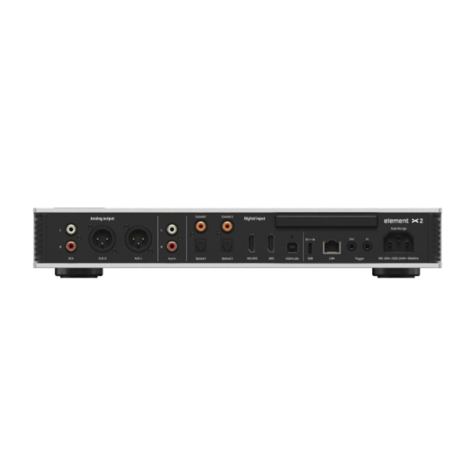 Matrix Audio element X2 Music Streamer/Headphone Amplifier rear