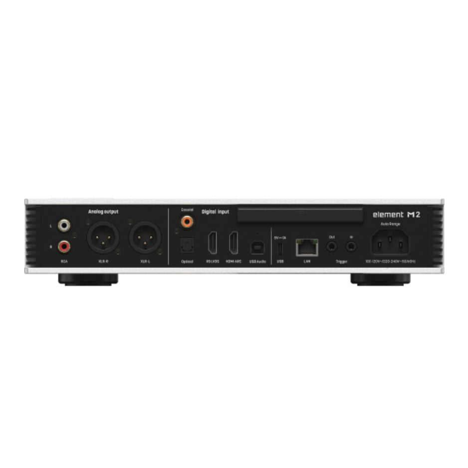 Matrix Audio element M2 Music Streamer/Headphone Amplifier rear