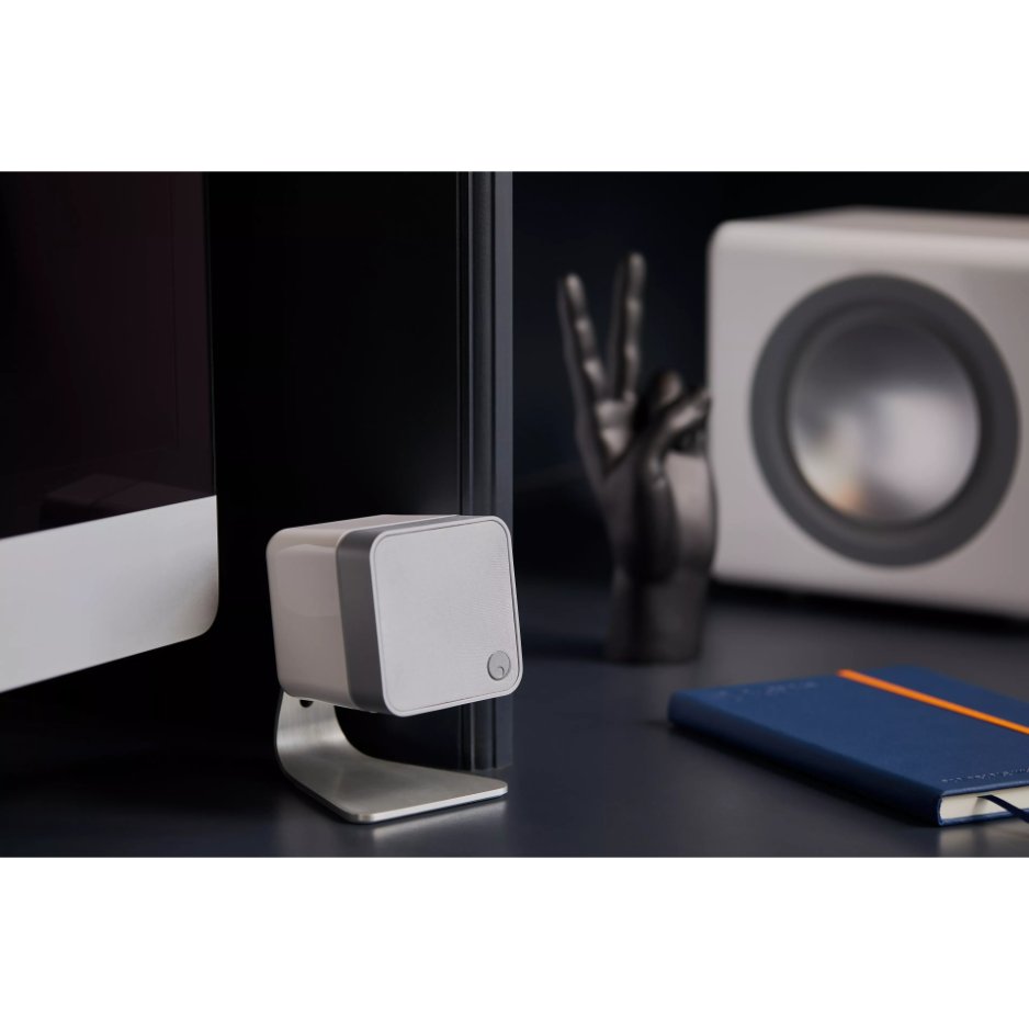 Cambridge Audio MINX MIN12 Compact Speaker white lifestyle