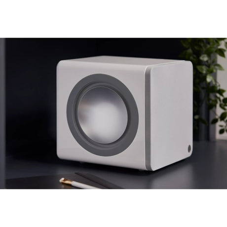 Cambridge Audio MINX X201 Subwoofer white lifestyle