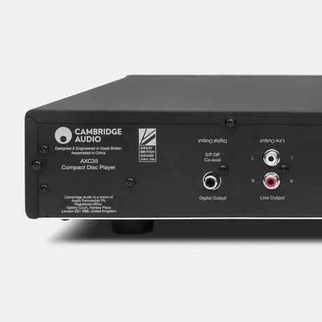 Cambridge Audio AXC35 CD Player rear ports