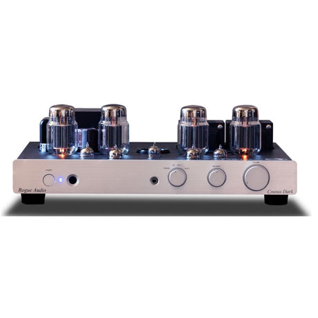 Rogue Audio Cronus Dark Integrated Amplifier silver front