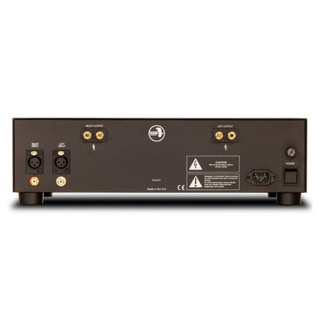 Rogue Audio DragoN Power Amplifer black rear