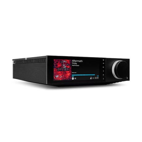 Cambridge Audio Evo 150 SE Streaming Amplifier angled