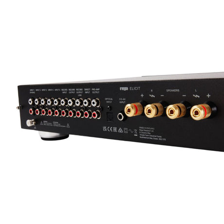 Rega Elicit MK5 Integrated Amplifier rear