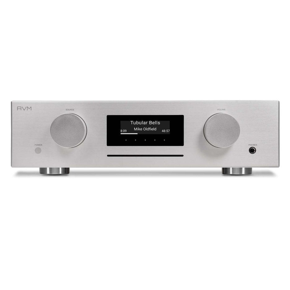 AVM Evolution CS 3.3 Streaming CD Receiver Silver Front