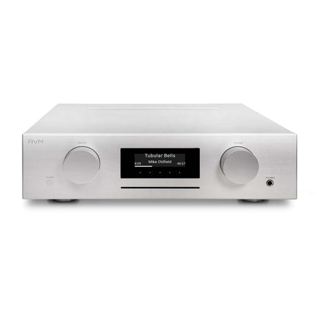 AVM Evolution CS 5.3 Streaming CD Receiver silver front above