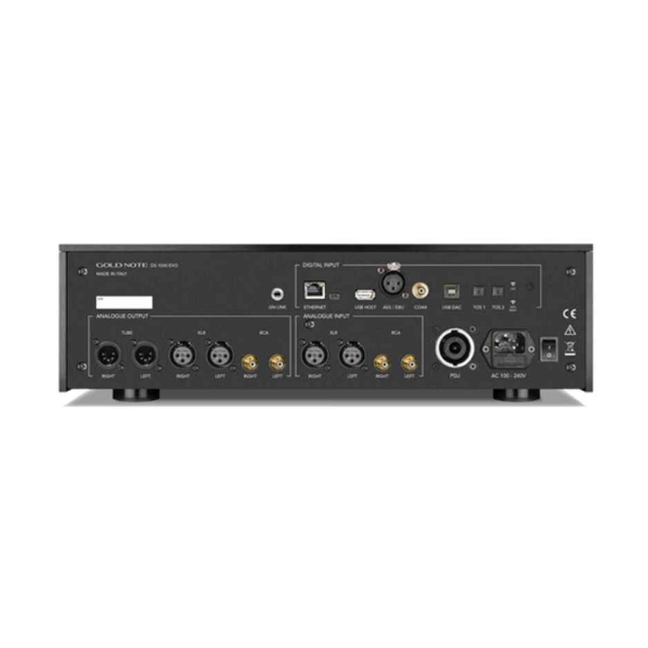 Gold Note DS-1000 EVO Streaming Dac Black Back