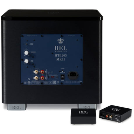 REL HT/1205 MKII Subwoofer black with wireless