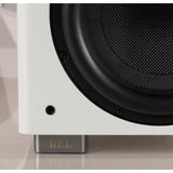 REL HT/1205 MKII Subwoofer white close 