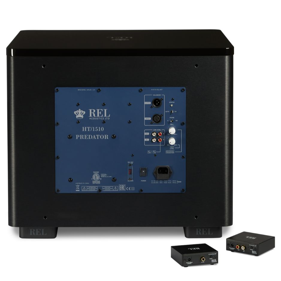 REL HT/1510 Predator Subwoofer black back