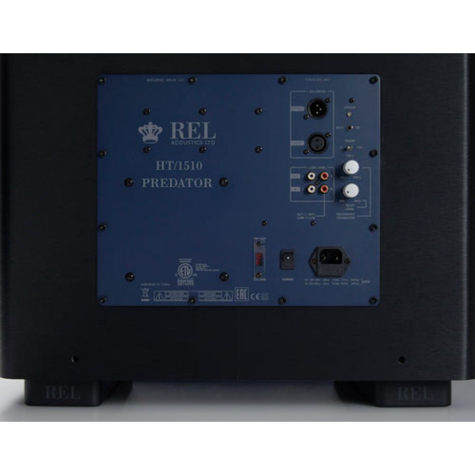 REL HT/1510 Predator Subwoofer black details