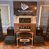 Rogue Audio Cronus Magnum III front view showing tube complement and brushed aluminum faceplate