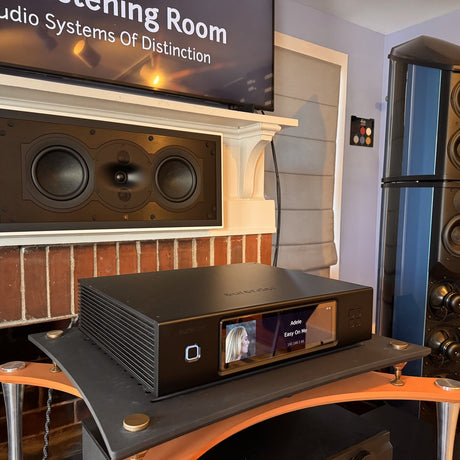 Aurender N20 in the main reference system at The Listening Room showroom