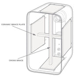 Rega Kyte Bookshelf Speakeroutline drawing