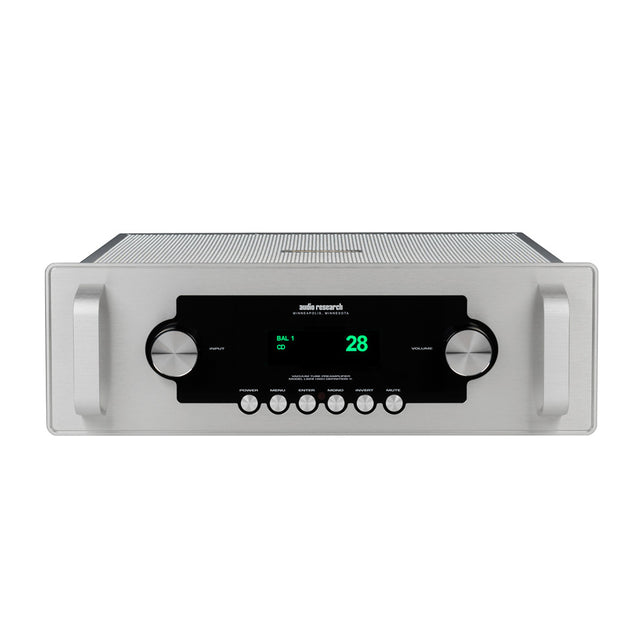 Audio Research LS28SE Preamplifier silver front