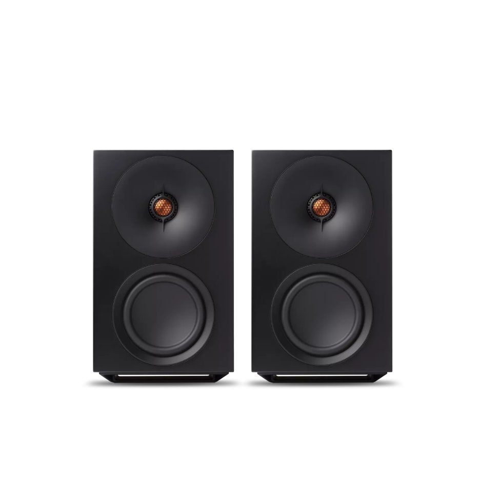 Cambridge Audio L/R M Versatile active stereo streaming speakers black front pair
