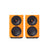 Cambridge Audio L/R M Versatile active stereo streaming speakers orange front