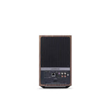 Cambridge Audio L/R M Versatile active stereo streaming speakers walnut rear