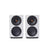 Cambridge Audio L/R M Versatile active stereo streaming speakers white front pair