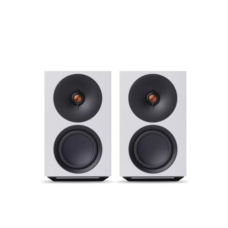 Cambridge Audio L/R M Versatile active stereo streaming speakers white front pair