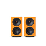 Cambridge Audio L/R S Compact active stereo speakers orange front pair