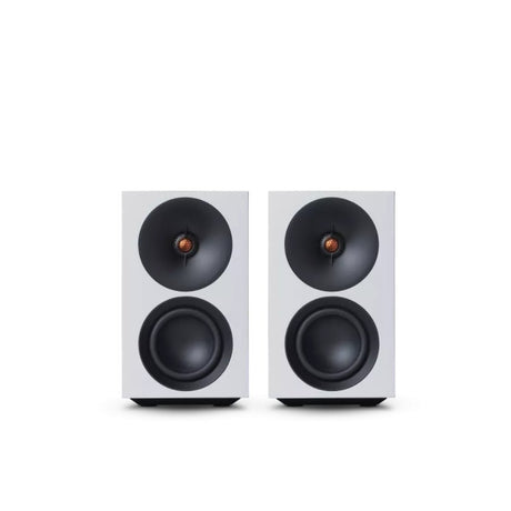 Cambridge Audio L/R S Compact active stereo speakers white pair
