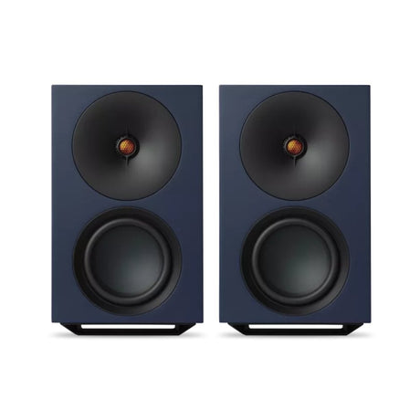 Cambridge Audio L/R X Advanced active stereo streaming speakers blue front 