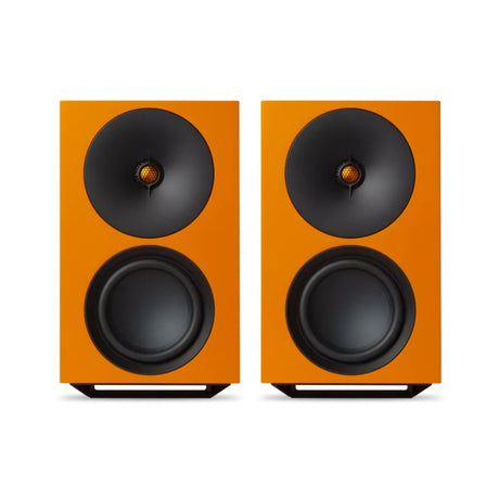 Cambridge Audio L/R X Advanced active stereo streaming speakers orange 