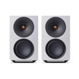 Cambridge Audio L/R X Advanced Active Stereo Streaming Speakers, White, front view of stereo pair