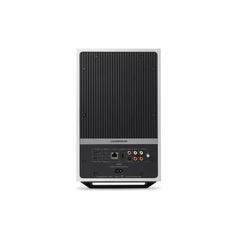Cambridge Audio L/R X Advanced active stereo streaming speakers white rear