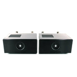 Rogue Audio M-180 Dark Monoblock Amplifiers pair black front