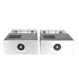 Rogue Audio M-180 Monoblocks pair silver front
