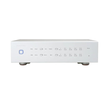 Aurender MC20 Master Clock silver front