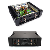 Rega Solis Power Amplifier rear and inside view