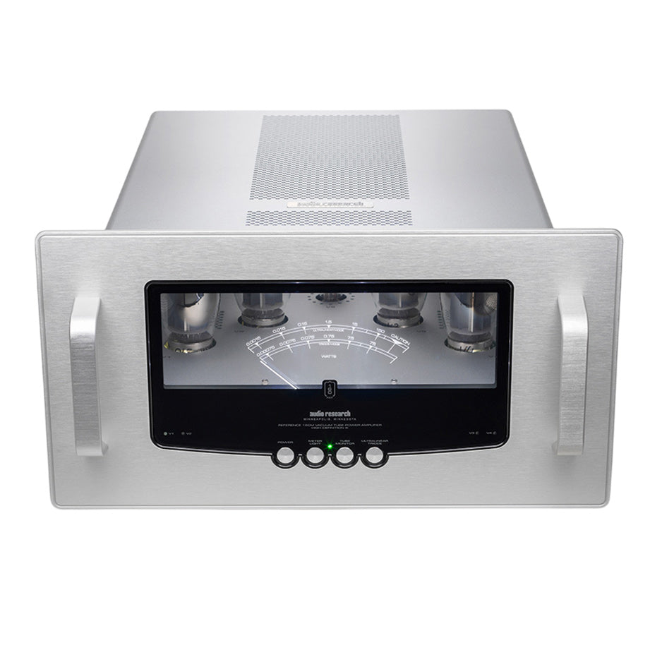 Audio Research Reference 160M MkII Monoblock Power Amplifier silver front top