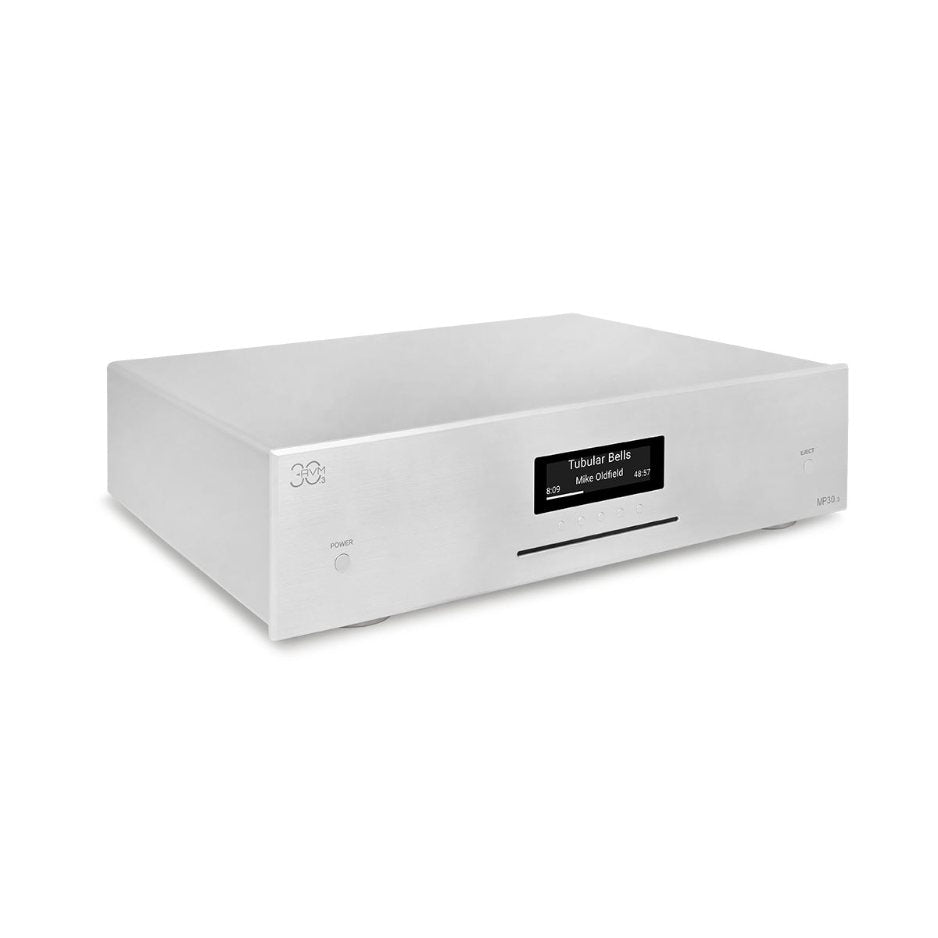 AVM MP 30.3 Streaming Media Player silver side